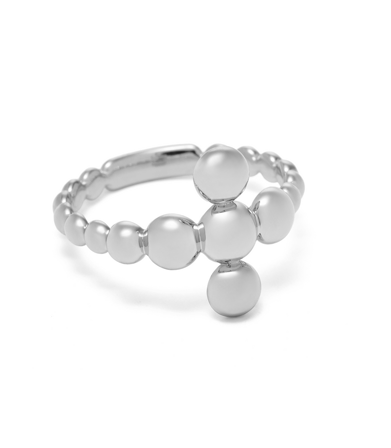 Cross Ring - Circle of Blessings - Single Cross - Sterling Silver