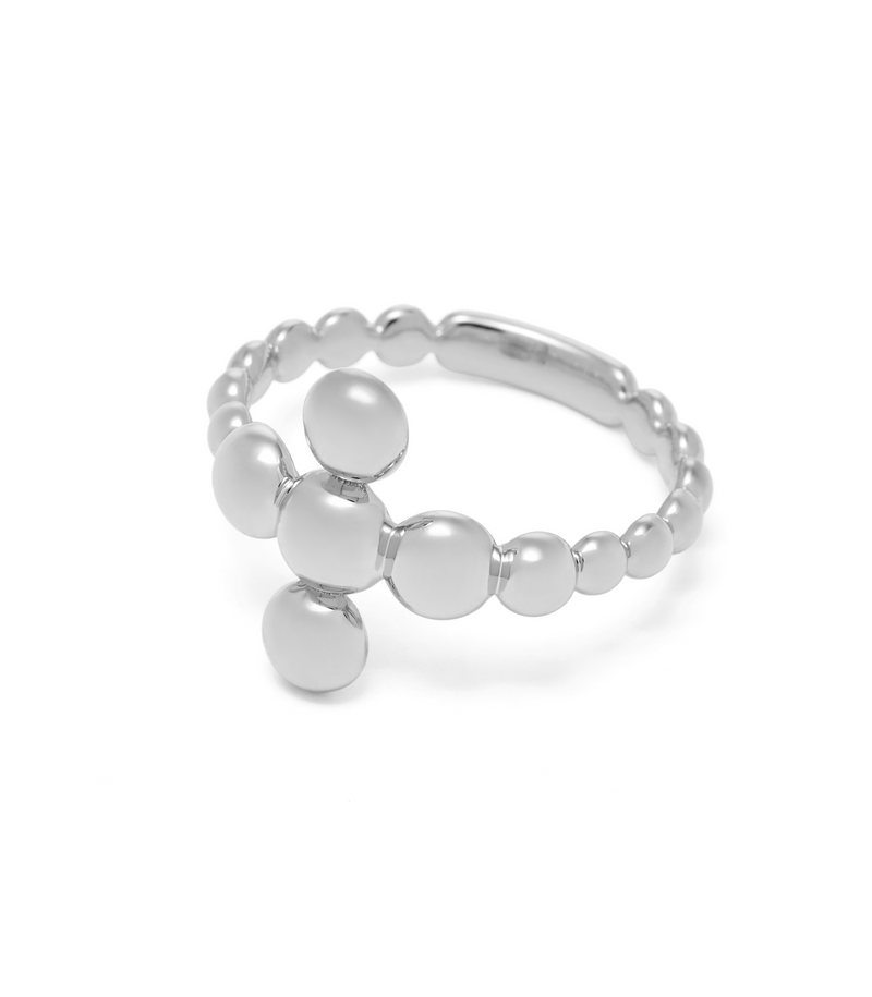 Cross Ring - Circle of Blessings - Single Cross - Sterling Silver