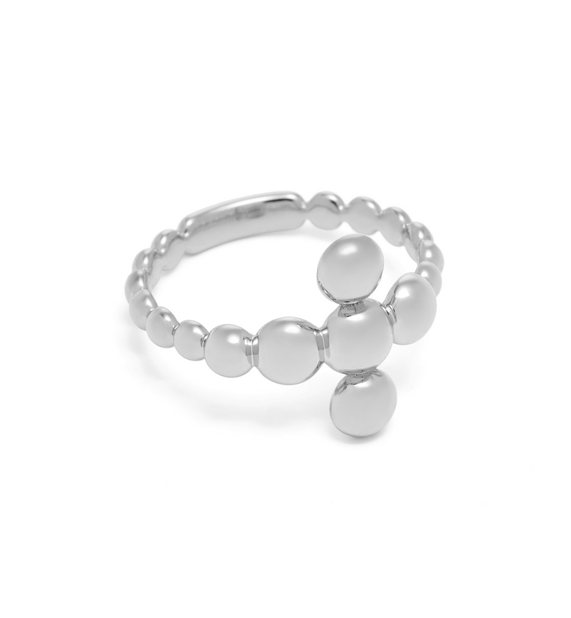 Cross Ring - Circle of Blessings - Single Cross - Sterling Silver