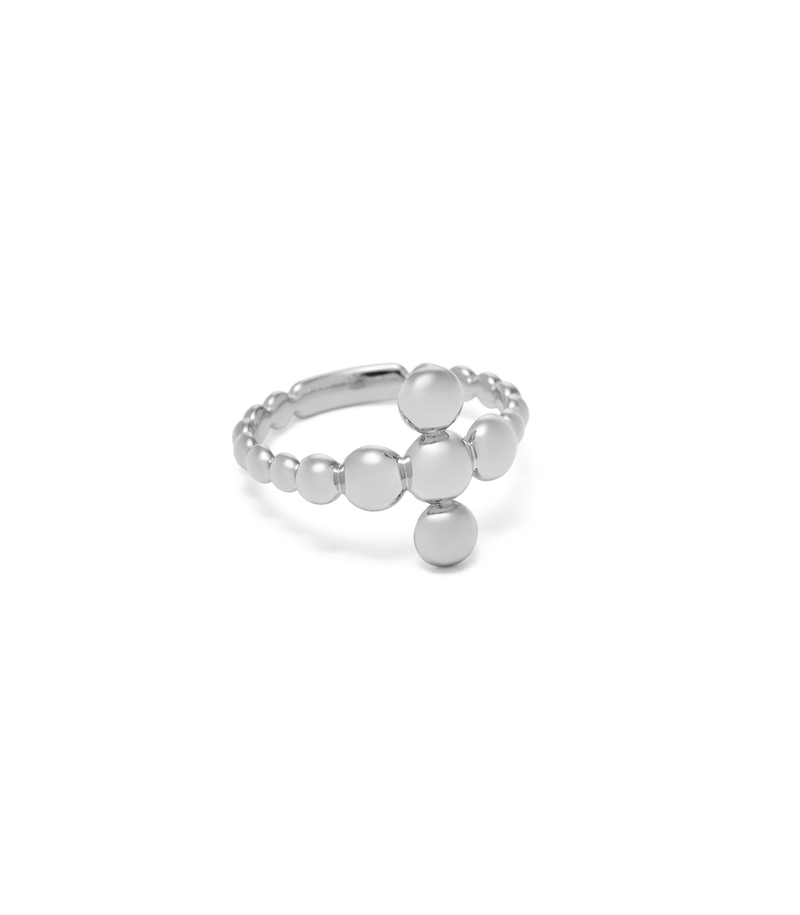 Cross Ring - Circle of Blessings - Single Cross - Sterling Silver